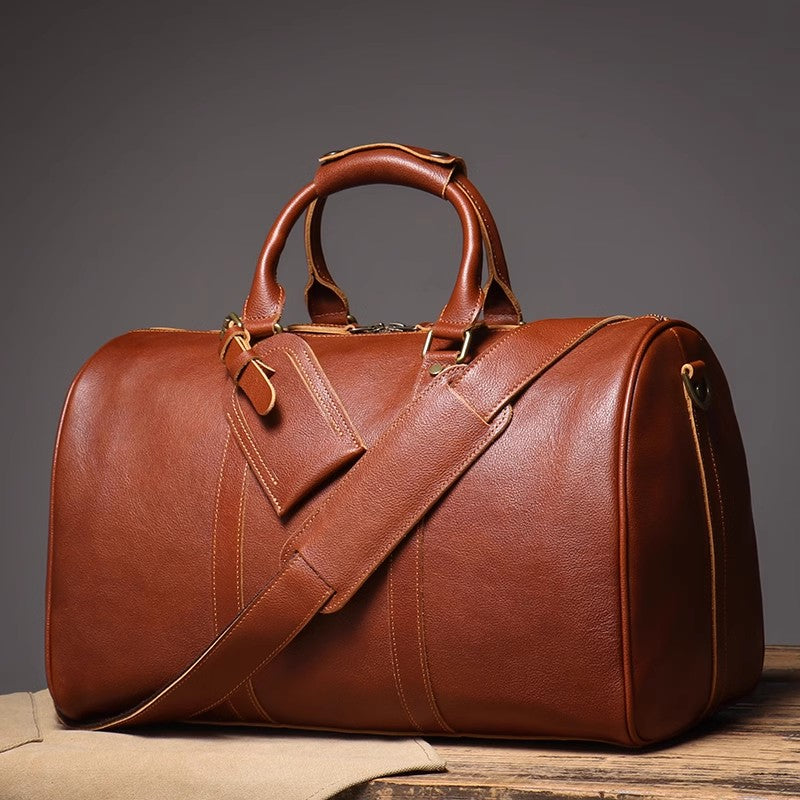 Leather Travel Bag, Duffel Bag,Weekender bag,Leather overnight bag,Cabin Travel Bag,Gym Bag