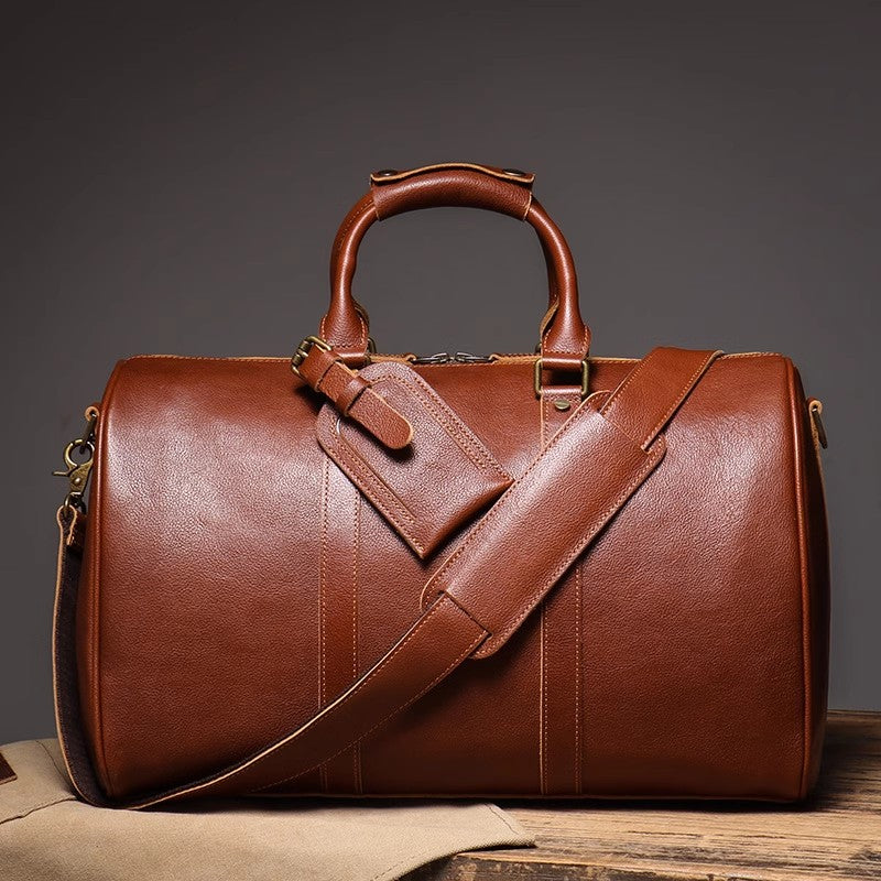 Leather Travel Bag, Duffel Bag,Weekender bag,Leather overnight bag,Cabin Travel Bag,Gym Bag