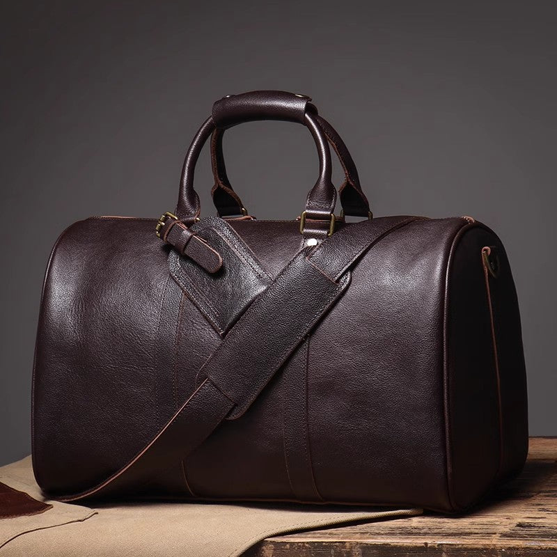 Leather Travel Bag, Duffel Bag,Weekender bag,Leather overnight bag,Cabin Travel Bag,Gym Bag