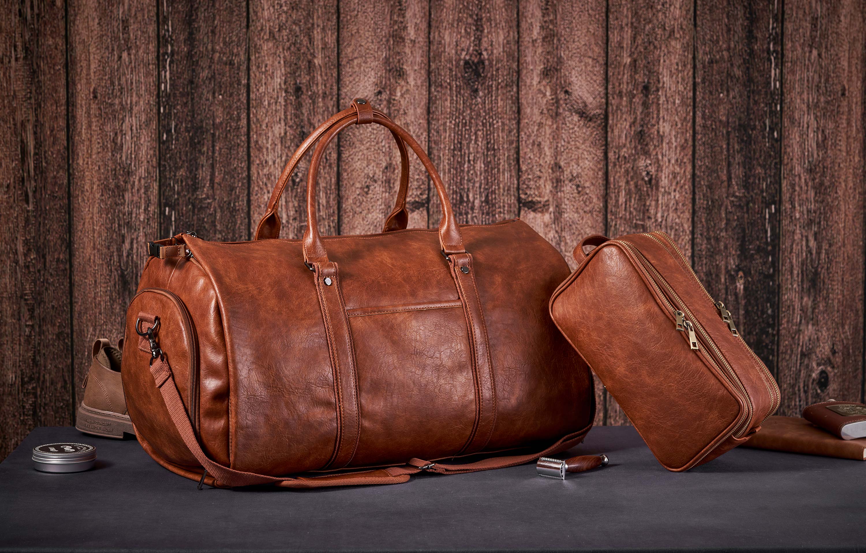 Personalized Mens Travel Bag Set, Mens Travel Bag, Mens Toiletry Bag, –  LISABAG