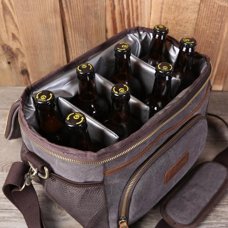 Personalized Beer Cooler Backpack, Insulated Cooler Bag, Gifts for