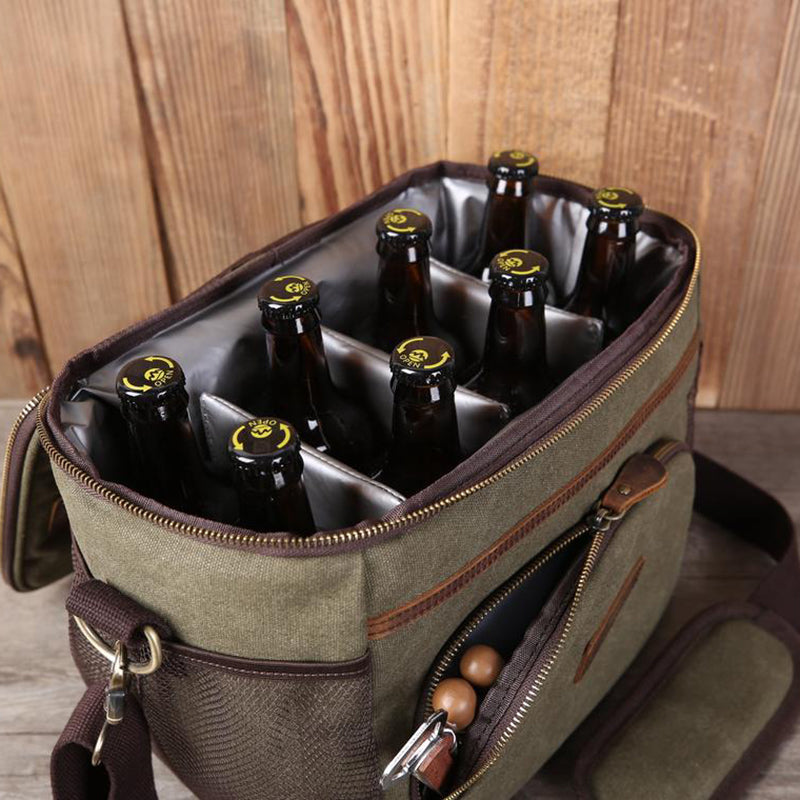 Personalized Beer Cooler Backpack, Insulated Cooler Bag, Gifts for