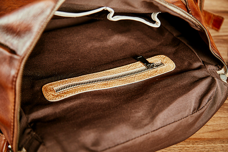 The Thorsen Backpack | Small Handmade Genuine Leather Backpack